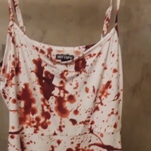 Blood splatter dress